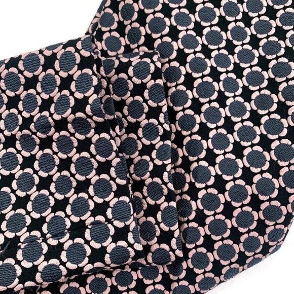 Ann Taylor Petite Devin Fit Jacquard/Textured Daisy/Floral Print Women's Size 0P - Picture 5 of 8